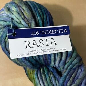 Malabrigo Rasta Multicolor Handspun Yarn super bulky weight